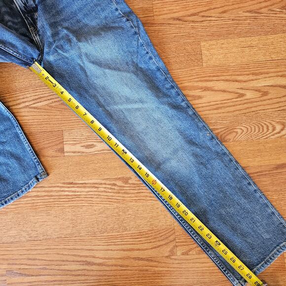 Banana Republic High Rise Straight Denim Blue Jeans Size 30 - Picture 6 of 6